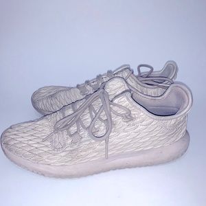 adidas Tubular Shadow 3D quilted tan shoes